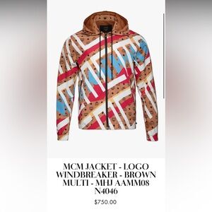 MCM  windbreaker gently used